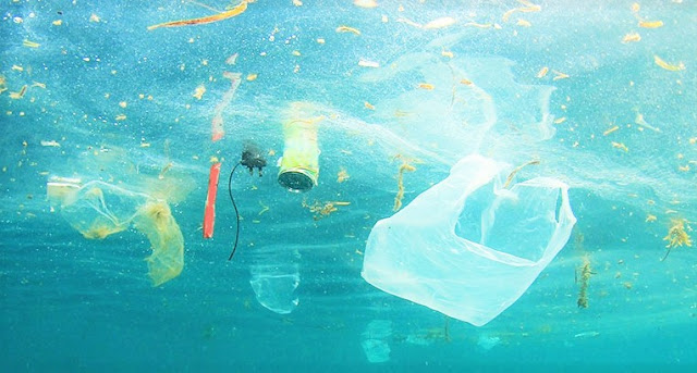 garbage of plastic garbage of plastic
