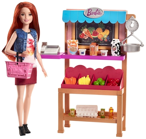barbie science lab playset