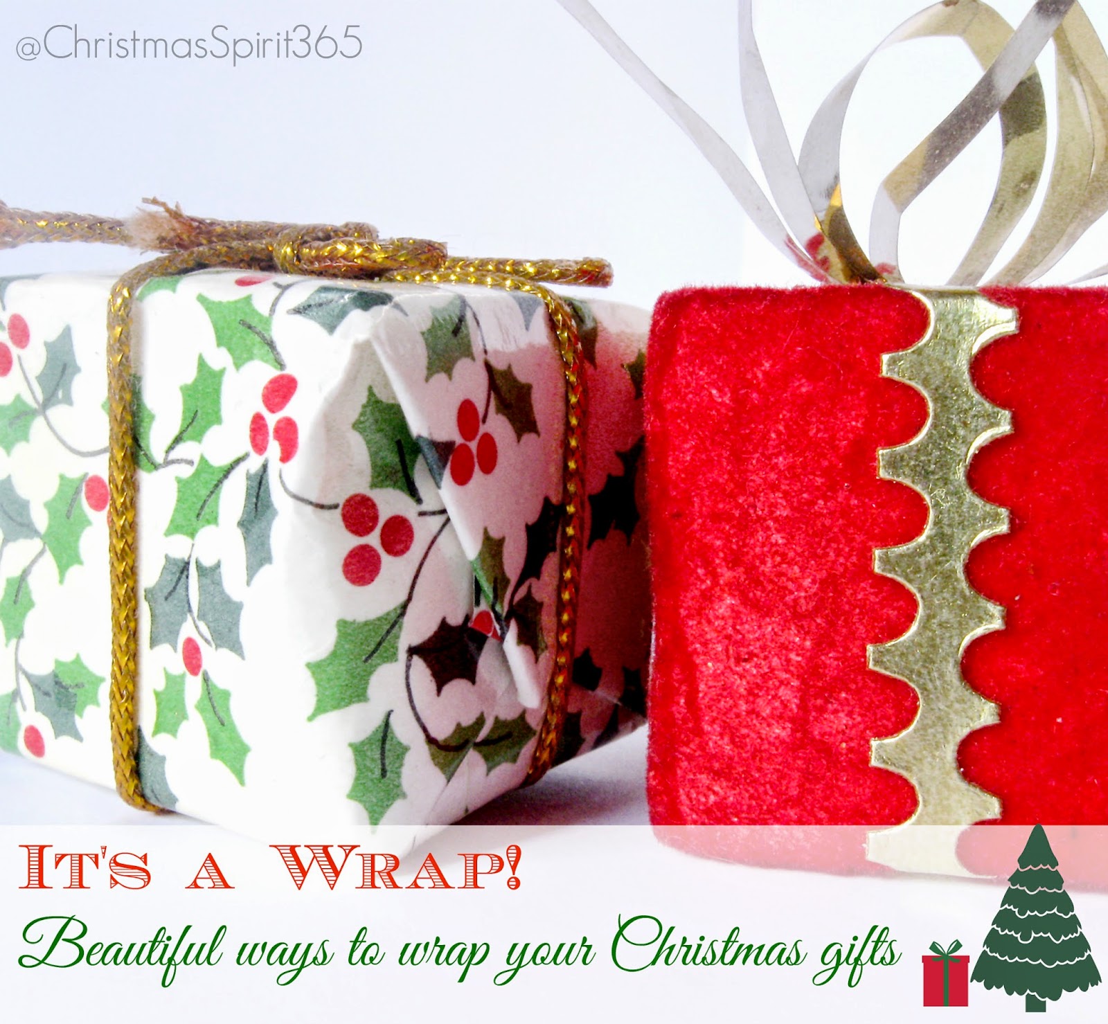It's a Wrap: Interesting ways to wrap your Christmas and Holiday gifts (part 2)