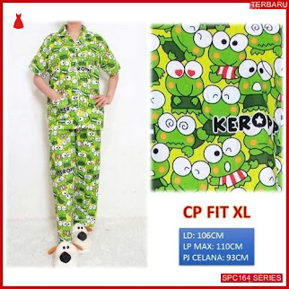 SPC164P62 Piyama Keropi Bhn Cp Baju Tidur Wanita | BMGShop