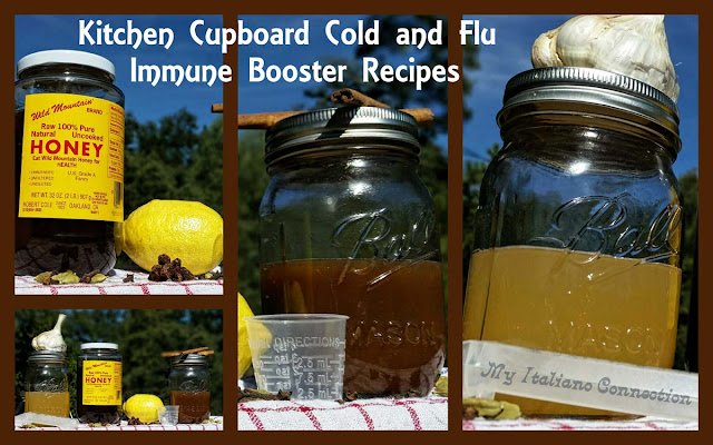 Kitchen Cupboard Cold and Flu Immune Booster Recipes
