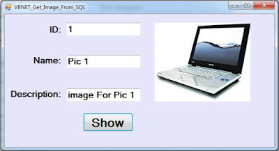 visual basic .net get Image From Database