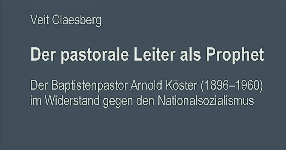 Verbeugung vor Arnold Köster