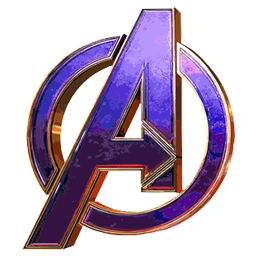 logo avengers 3d