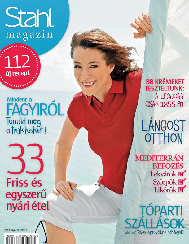 My 12 recipes and photos in a Hungarian magazine