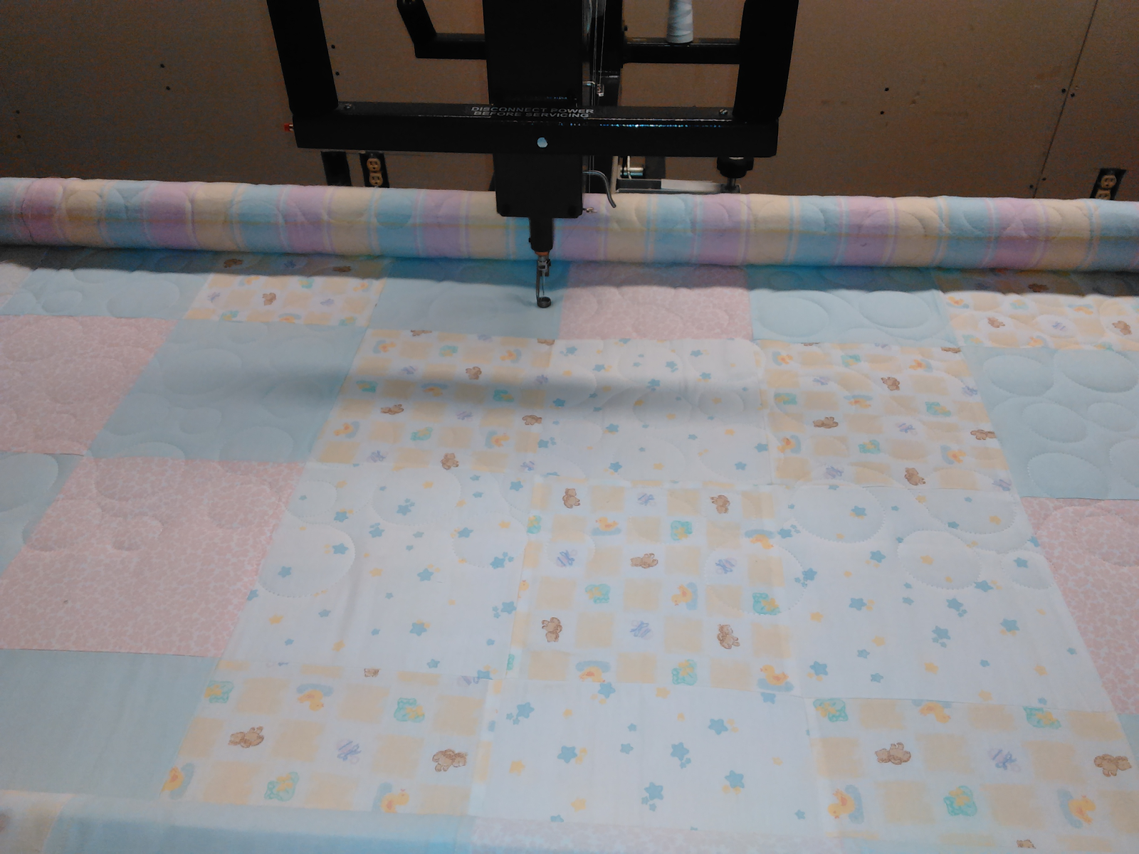 Kathy's Quilting Blog Double Bubble Longarm Quilting Practice