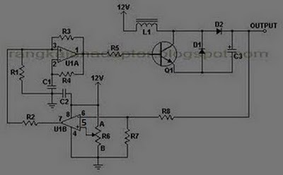 CONVERTER 12 - 24 VCD SIMPLE SCEMATIC DIAGRAM | Wiring Diagram