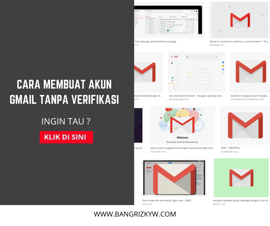 Cara Membuat Akun Gmail Tanpa Verifikasi Blogger Indonesia