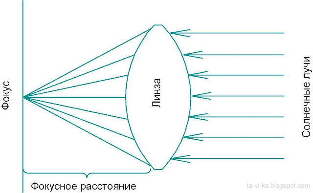 схема линзы