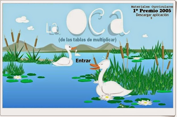 "La oca de las tablas de multiplicar" (Juego de Matemáticas de Primaria)