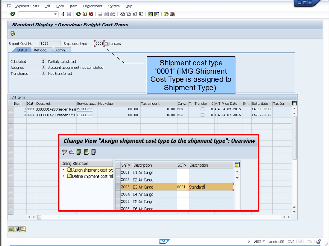 青蛙SAP分享 Froggy's SAP sharing LES Transporation Case 10 Test Creating
