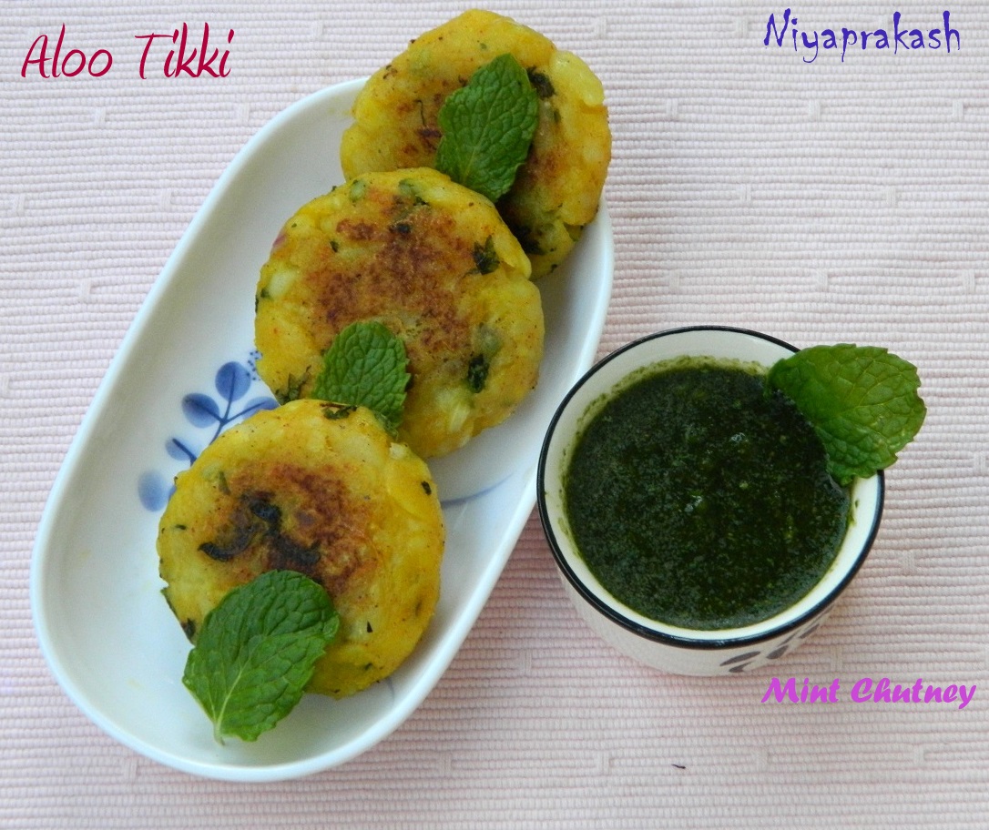 Niya's World Aloo Tikki & Green Chutney