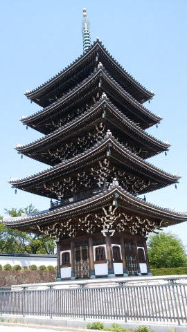 五重塔　川崎の香林寺