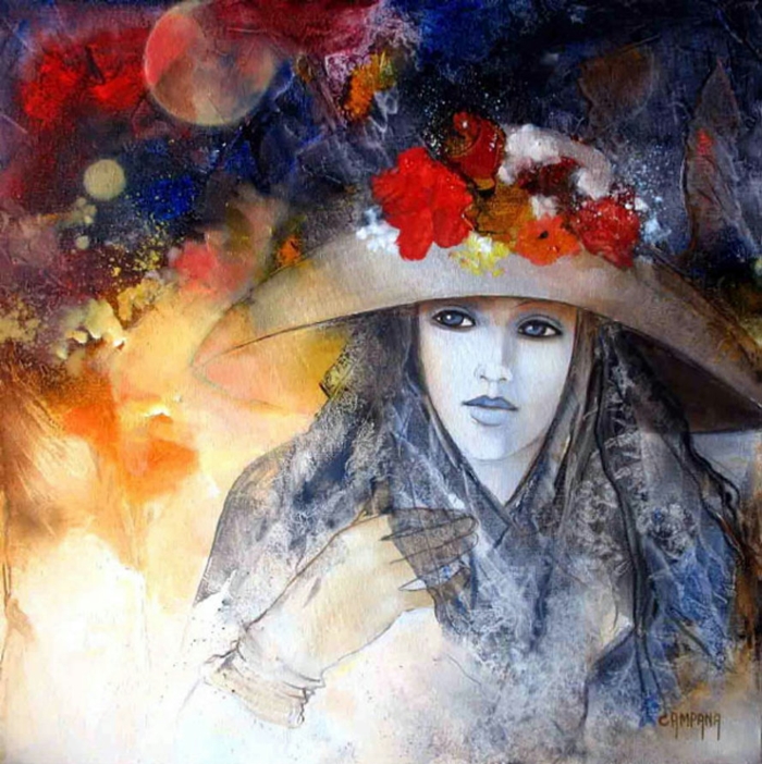 JeanClaude Campana, 1941 It's Carnival time Tutt'Art Pittura