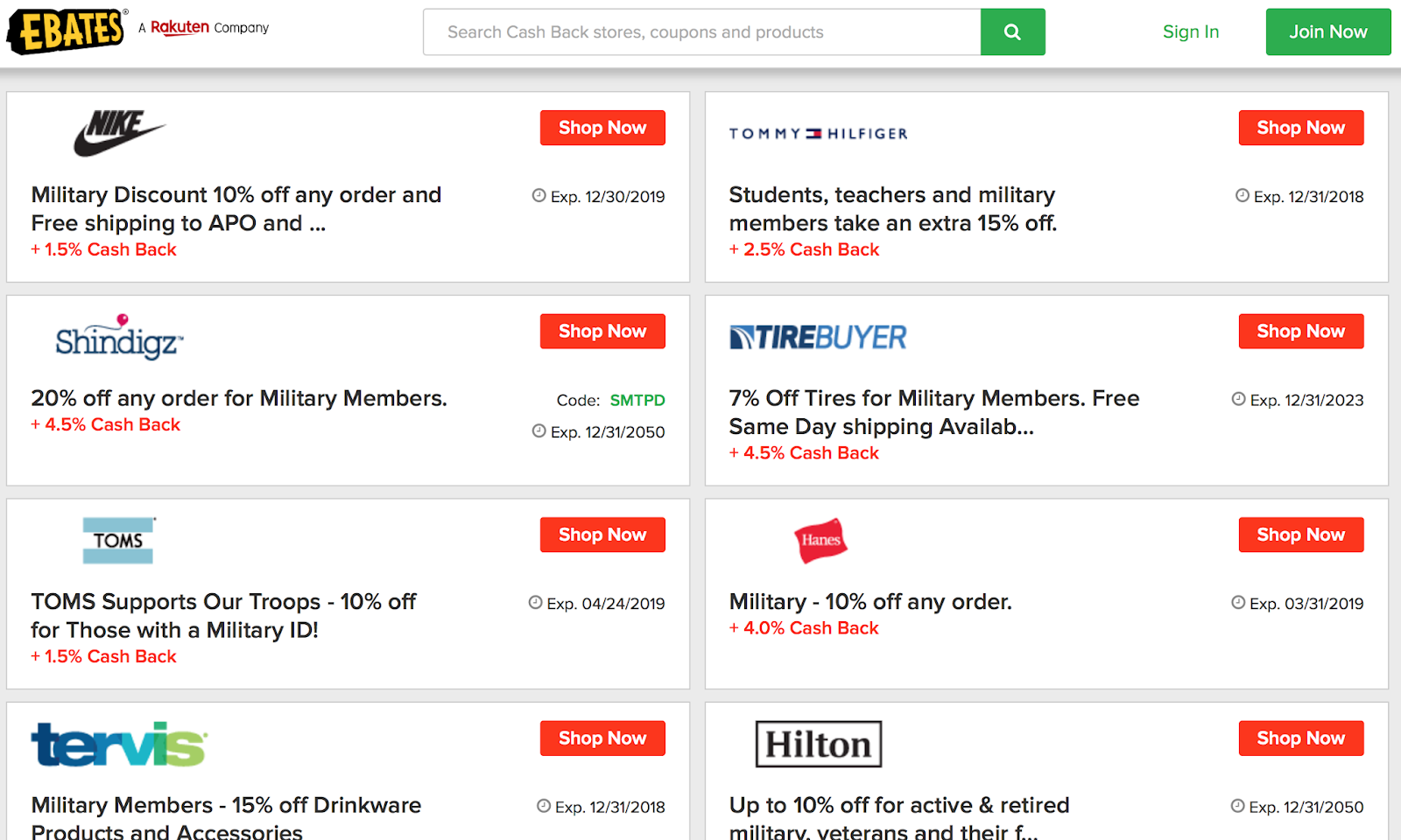 Discounts & Deals 4 Military