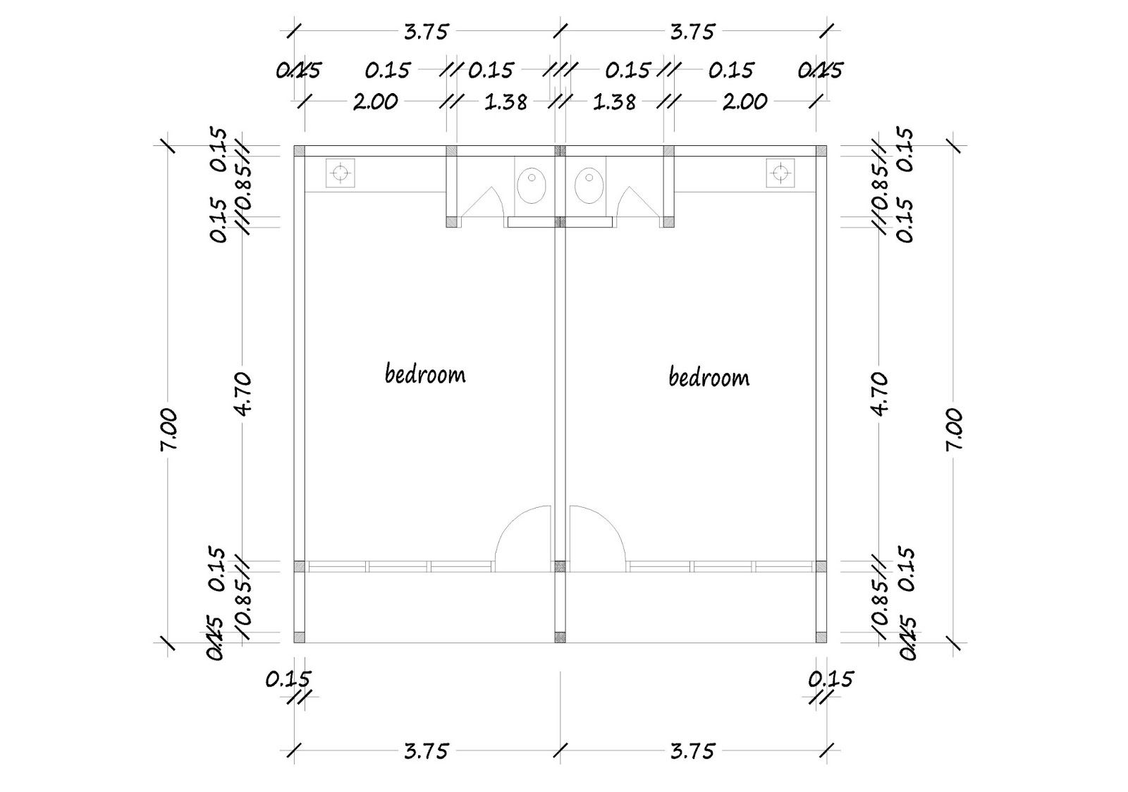 29 Floor Plan Simple Boarding House Design Useful