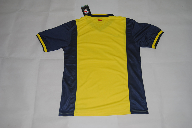Camisetas de Futbol y NBA Baratas: CAMISETA ATLETICO DE MADRID 2013 - 2014 SEGUNDA EQUIPACION THAI