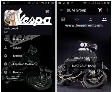 BBM Mod Vespa Theme V2.13.0.26 apk Not Clone Terbaru BBM Mod Vespa Theme V2.13.0.26 apk Not Clone Terbaru