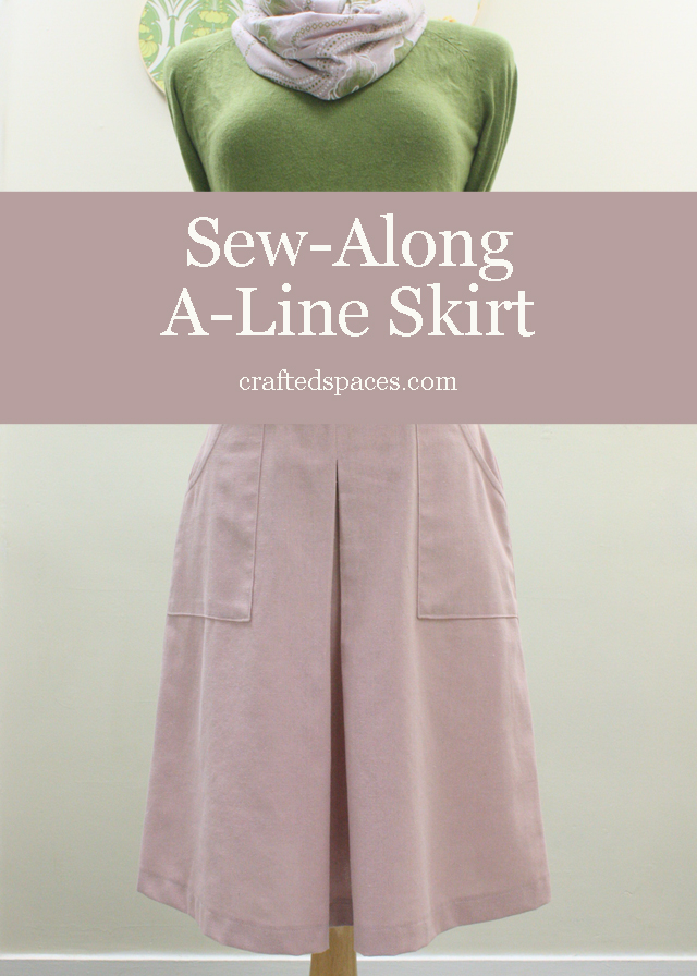 Crafted Spaces: Sew-Along - Butterick 6182 Skirt