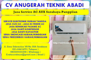 Jasa Service AC AUX Surabaya Panggilan