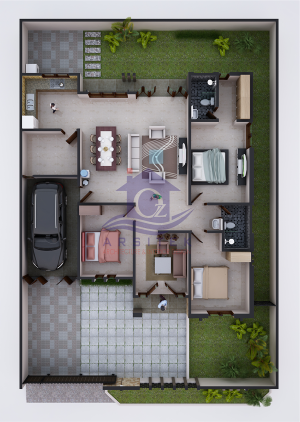 Desain Rumah Bapak Benny Di Bandung