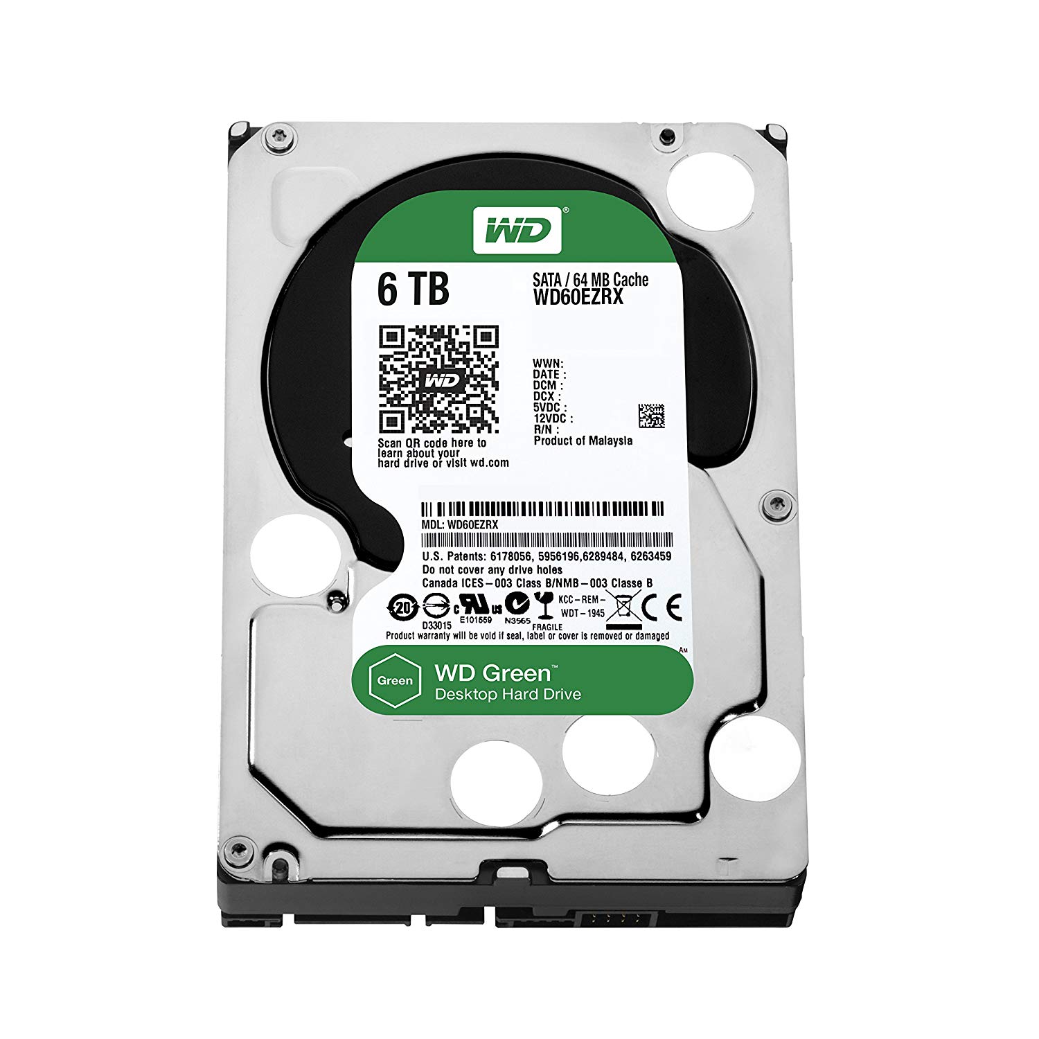 WD hard drive color differences - blue, green, black, red, purple ...