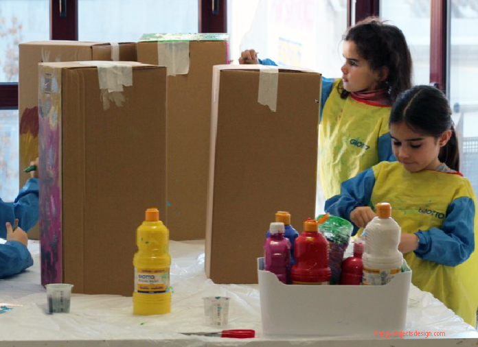 DIY disfraz con una caja DIY disfraz con una caja