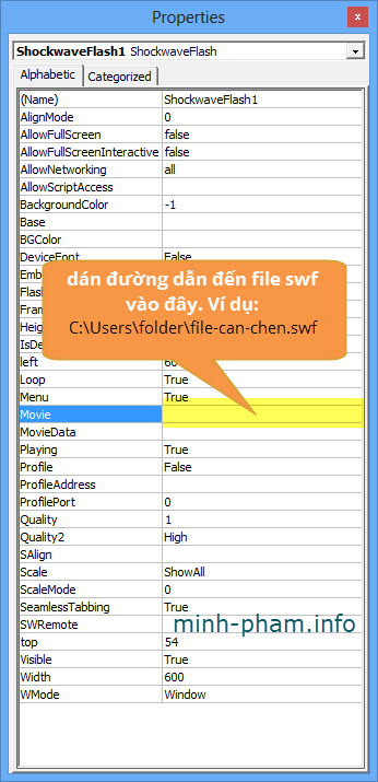 Chèn file swf vào powerpoint 2010