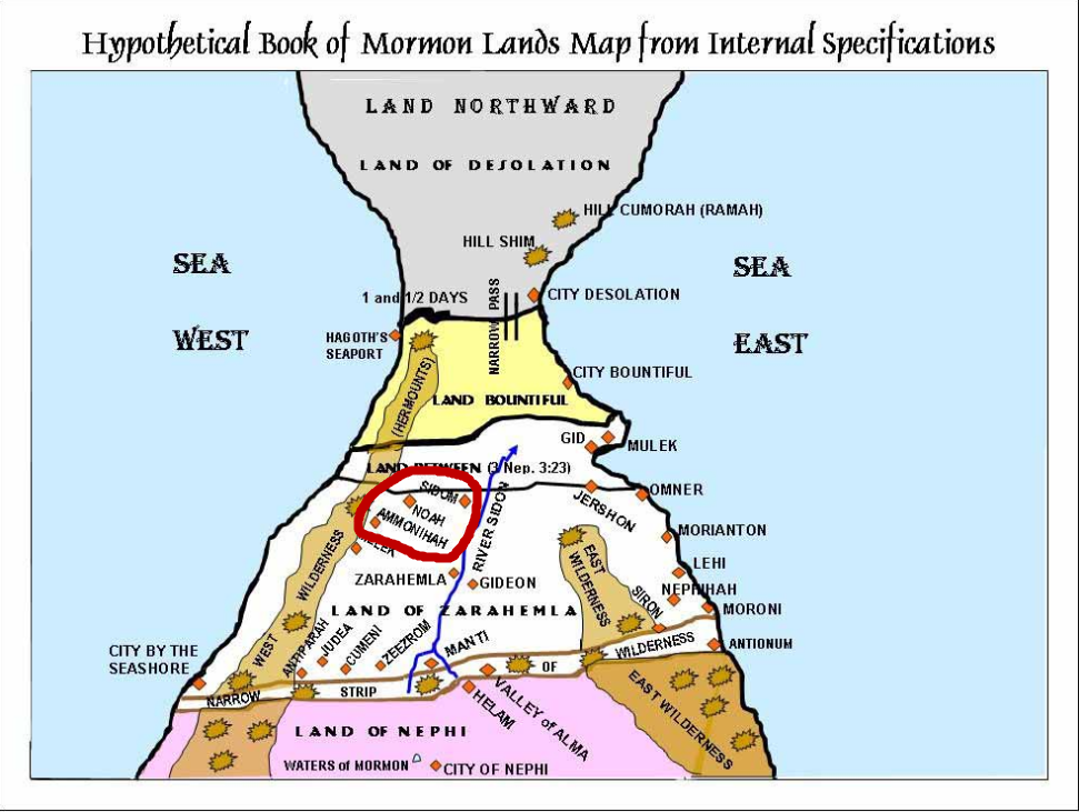 BOOK of MORMON RESOURCES Ammonihah Noah & Sidom all East of Sidon