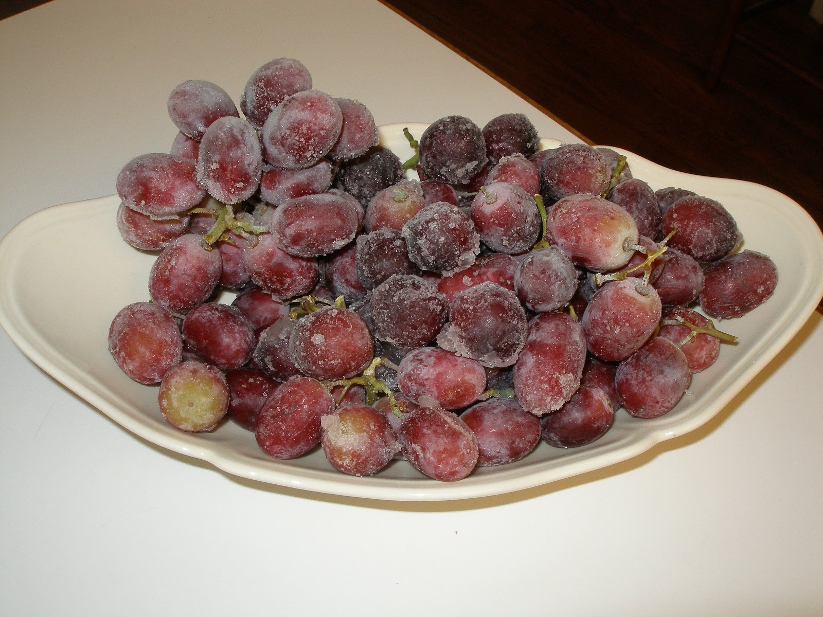 frozen grapes