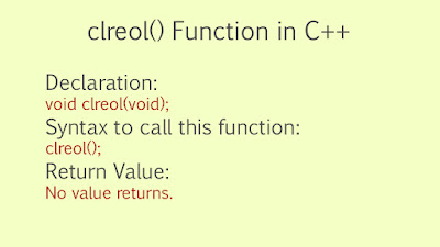 clreol in cpp