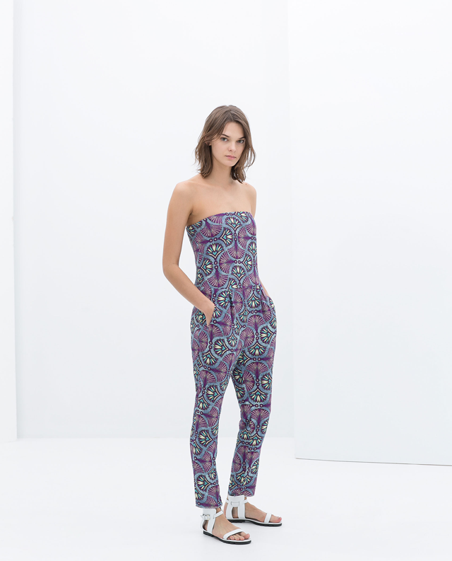 African print jumpsuit by Zara !