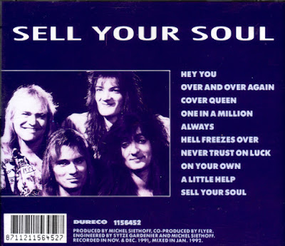 aor night drive flyer sell your soul 1992 flyer sell your soul