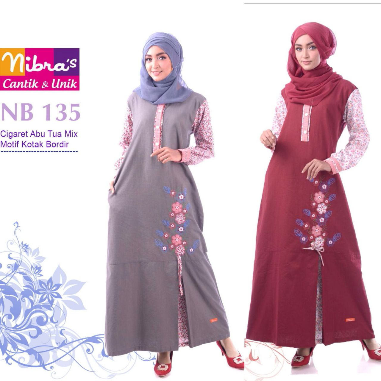 Gamis NIBRAS: NIBRAS GAMIS NB 129 - NB 142