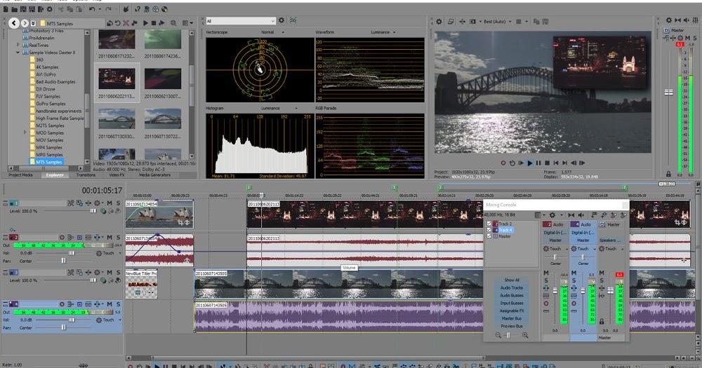 Sony Vegas Pro 16 System Requirements