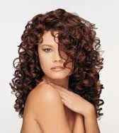 corte rizado largo casual 2014