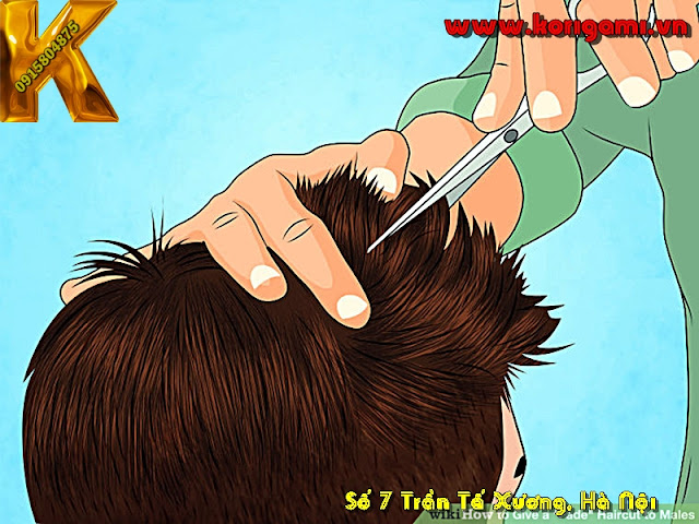 DẠY TỪNG BƯỚC CẮT KIỂU TÓC NAM CHÂN PHƯƠNG TÔNG ĐƠ