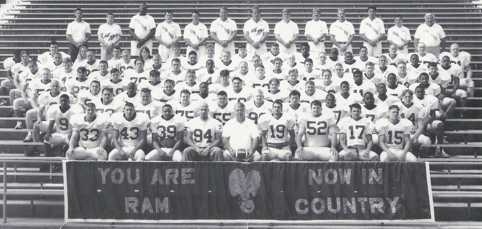 Golden Ram Football Club Throwback Thursday 1996