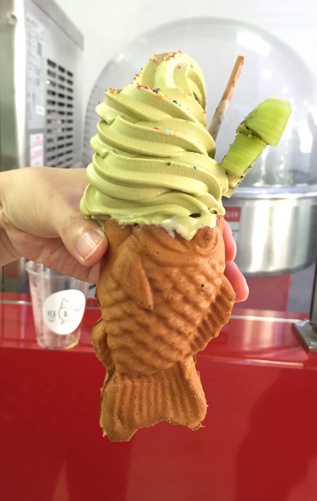 Taiyaki Ice Cream From Ice & Pan / アイス＆パンのたい焼きアイスクリーム I'm Made of