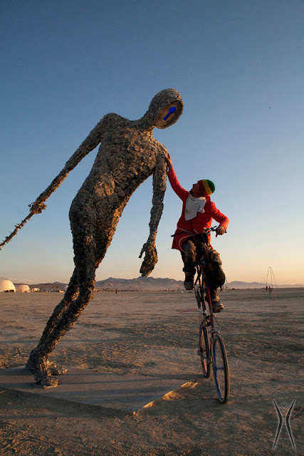 Burning Man the annual festival that takes place at Black Rock City Burning Man the annual festival that takes place at Black Rock City