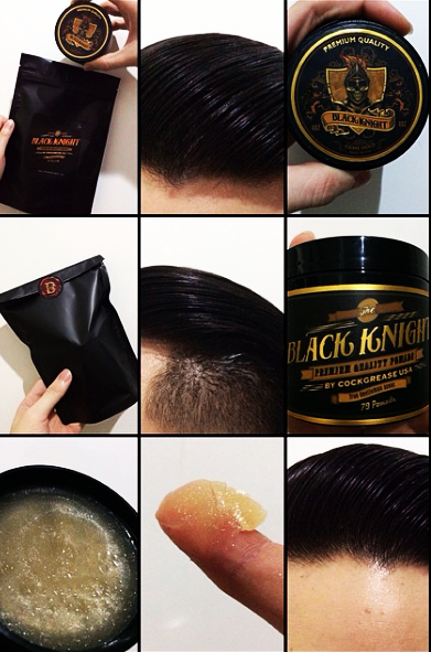 Testimoni cara pakai Black Knight Pomade Testimoni cara pakai Black Knight Pomade