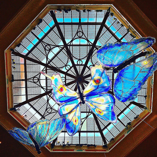 Looking up in the Palazzo - Las Vegas