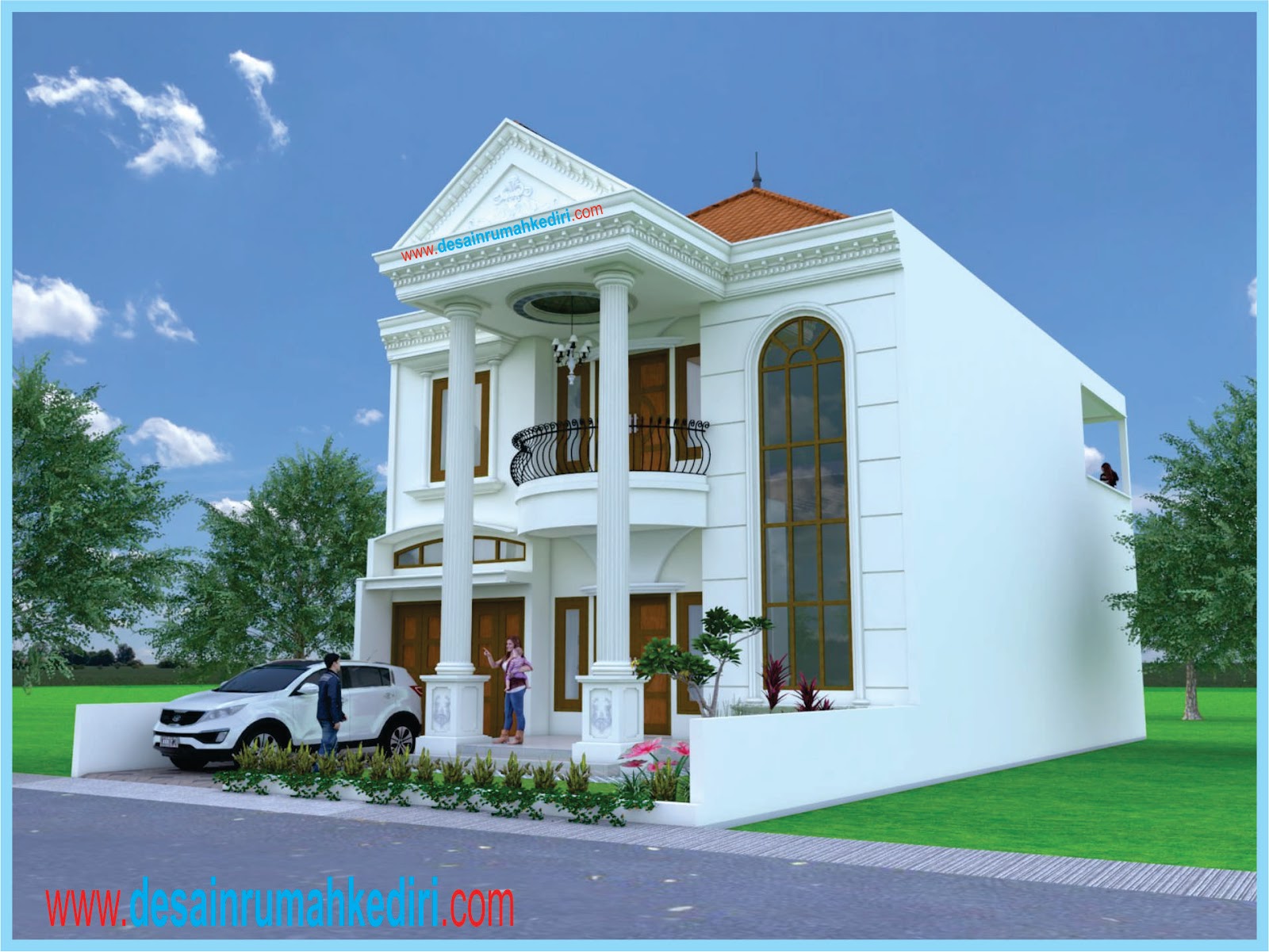 Lt2 29 Rumah Minimalis 2 Lantai Bpk Hertawan Di Kota Kediri