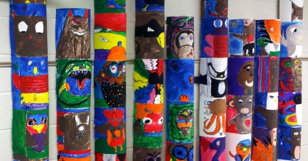 Totem Poles 4th Art With Mrs Nguyen