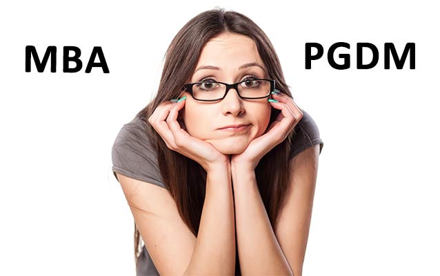 What is the difference between MBA and PGDM program