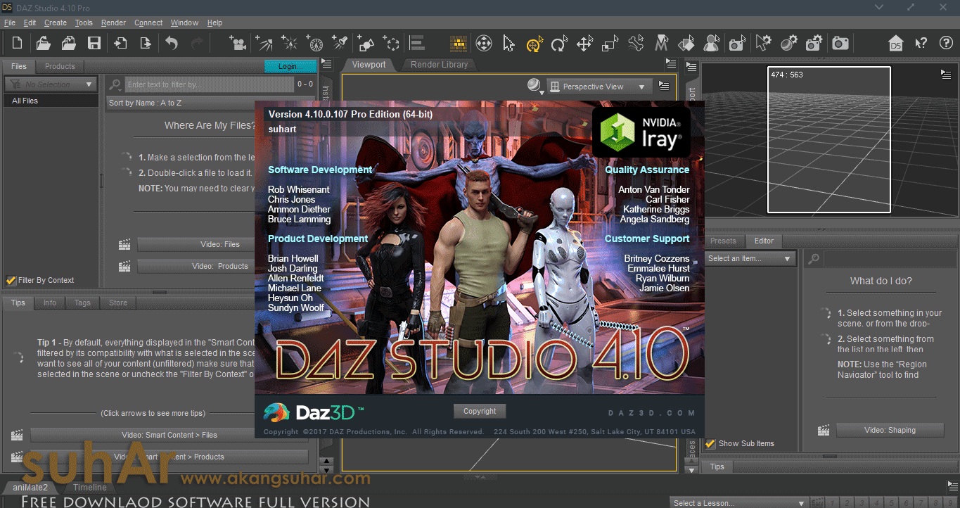 Download Daz Studio Pro 4.10.0.107 Full Version | suhAr