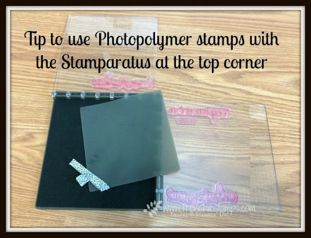 Stamparatus Tip with Photopolymer, Frenchiestamps, Stampin'Up!
