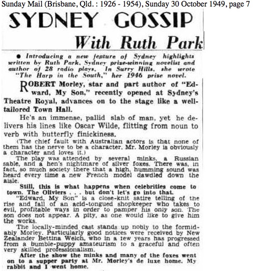 How to write a gossip column image