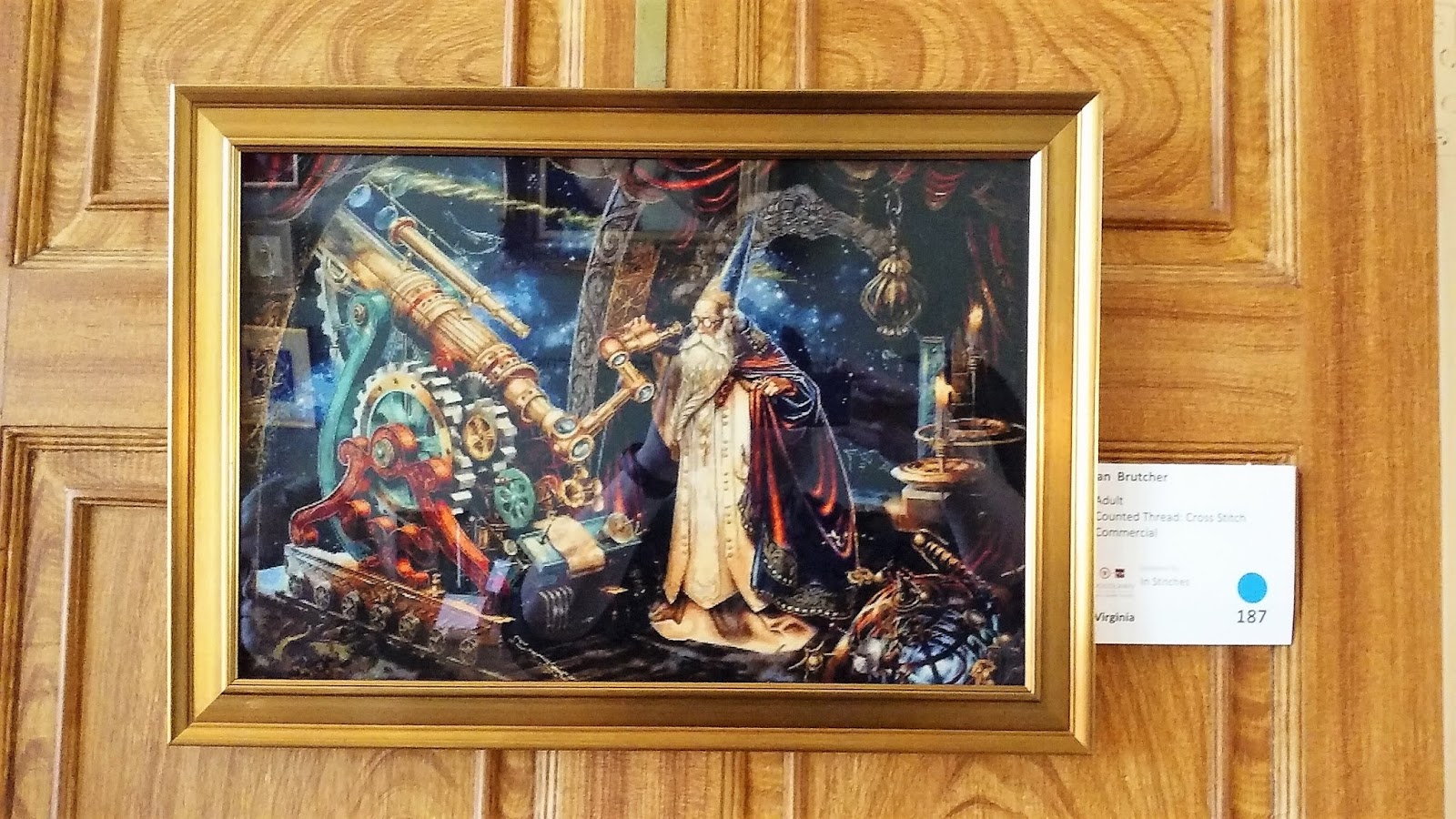 Stitching Cats Woodlawn Plantation Needlework Show