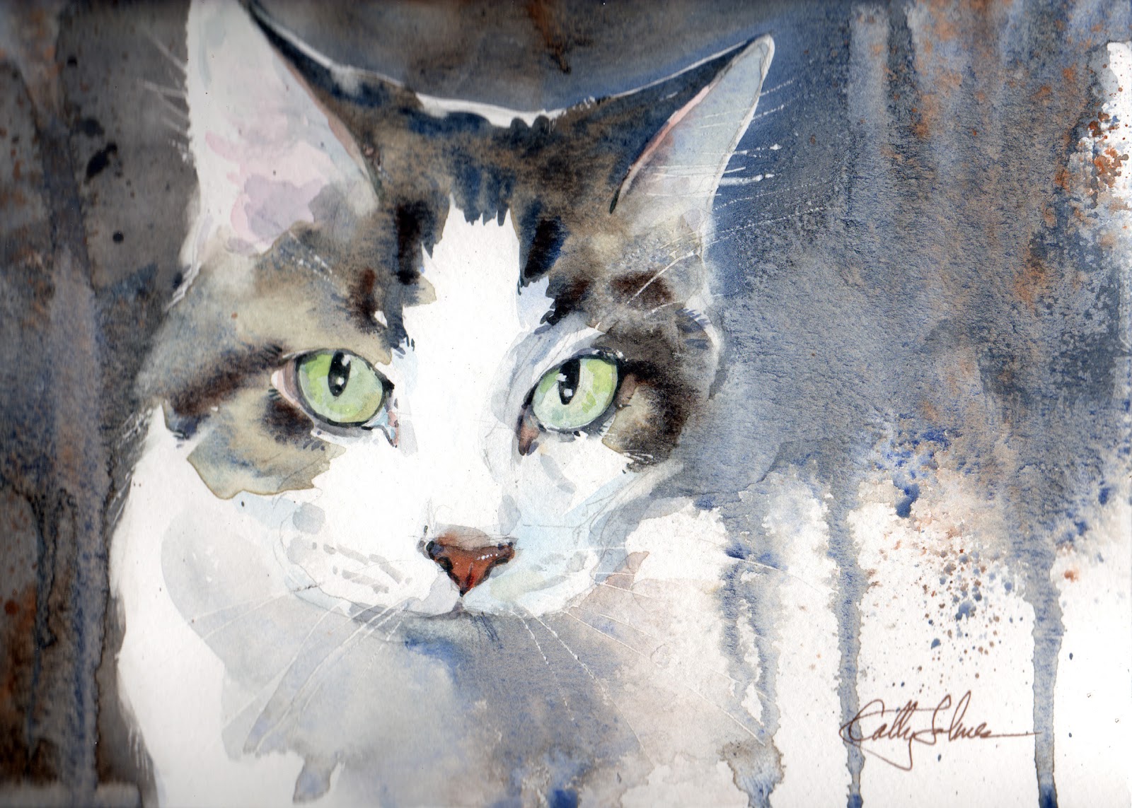 cathy johnson art life and other oddities i ve made cat prints